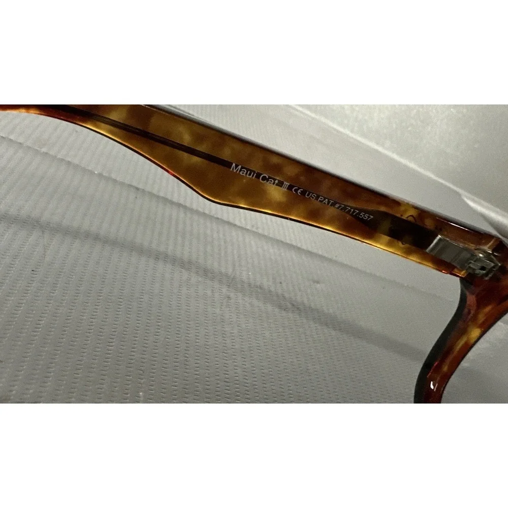 Maui Jim Maui Cat 111 Sunglasses Frames Only MJ 209-10 Brown Tortoise 54-18-138
